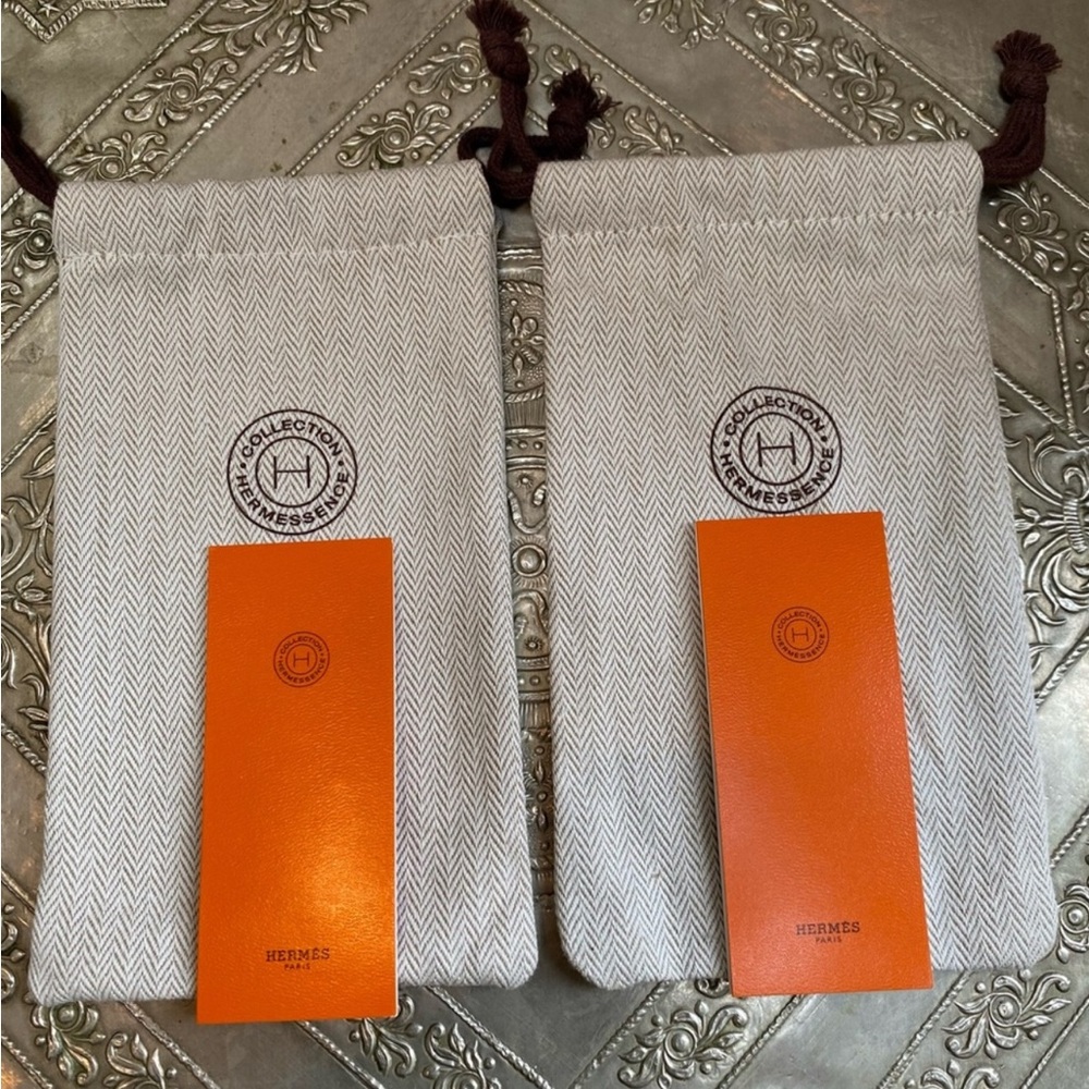 Hermes  accessory bags.